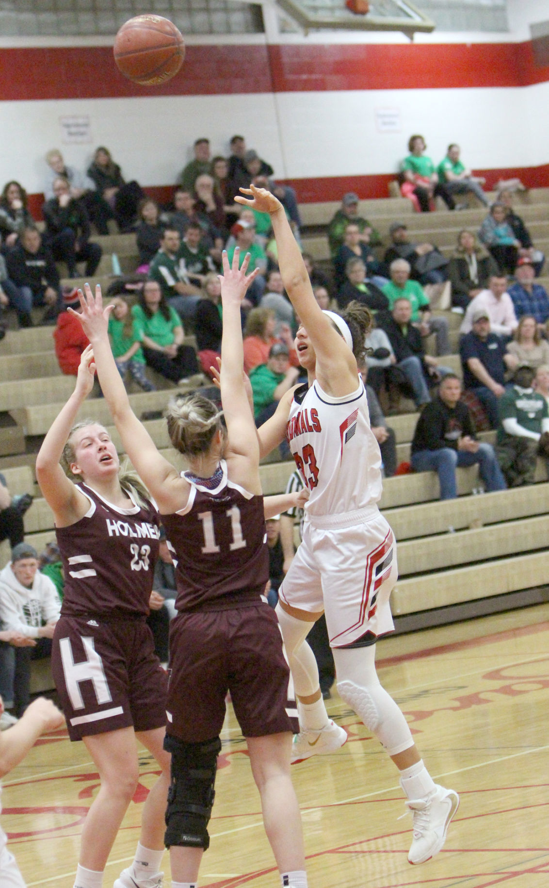 Holmen at Chi-Hi girls basketball 2-10-20